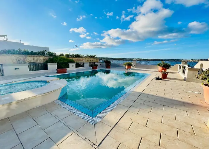 Βίλα Seaview Octagon With Private Pool Ghajn Zejtuna