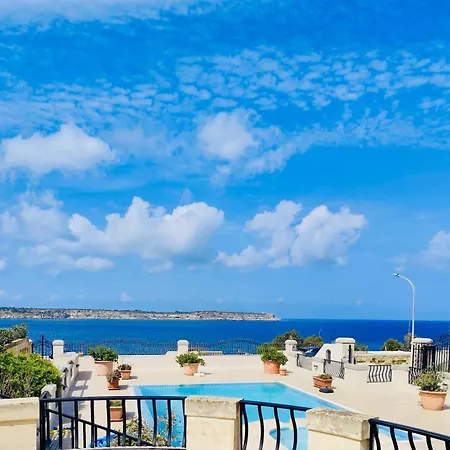 Seaview Octagon With Pool & Outdoor Whirlpool Villa Għajn Żejtuna